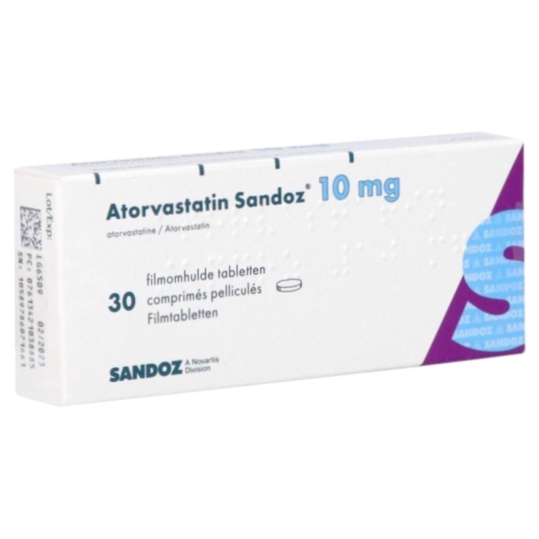 Acheter Atorvastatin - comprimés et boîte générique