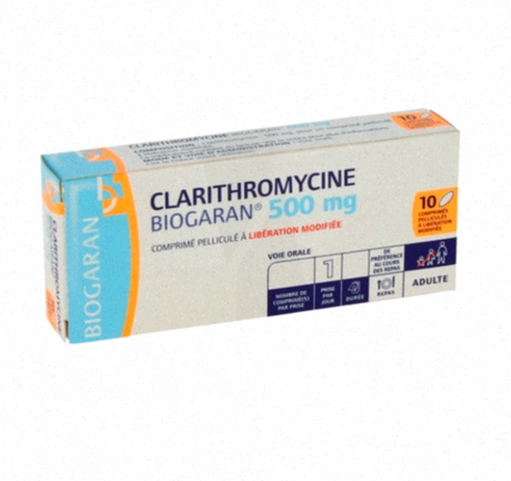 Acheter Clarithromycin - Illustration de comprimés de Clarithromycin