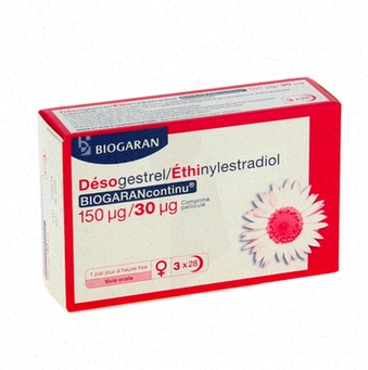 Acheter Desogestrel - pilule et boîte
