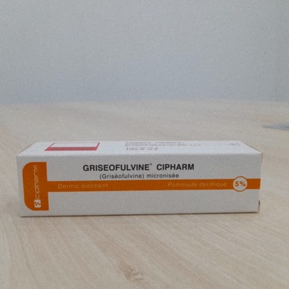 Comprimés de Griseofulvine et boîte générique