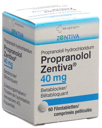 Propranolol en comprimés – illustration d’un traitement cardiaque