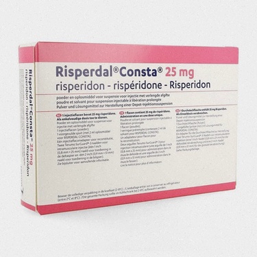 Achat Risperdal - Illustrations de comprimés et emballage