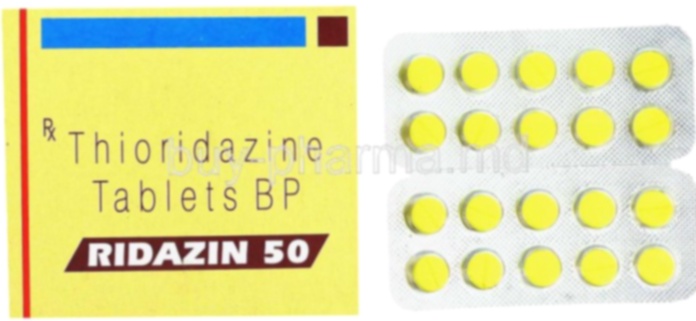 Achat Thioridazine – illustration pilule et blister