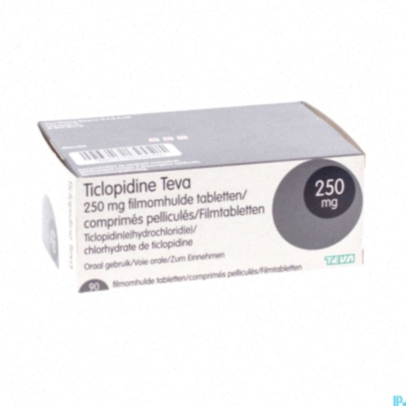 Boîte de Ticlopidine - commande en ligne
