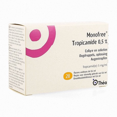 Acheter Tropicamide - Flacon de collyre Tropicamide
