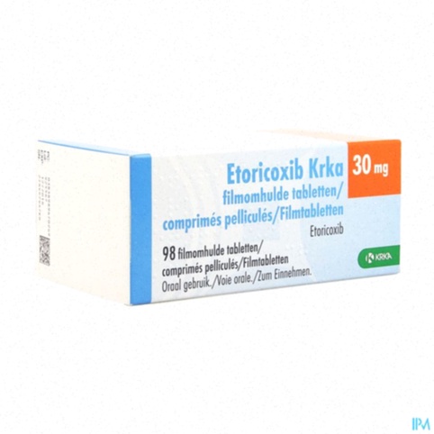 Acheter Etoricoxib - Illustration comprimés Etoricoxib